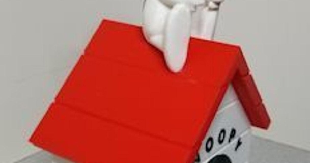 snoopy rosso barone banca compilazione remixare lowboydrvr 3D Modelli giocattoli Giochi all'aperto salvadanaio thingiverse pilotsnoopy 3d print model - Mito3D