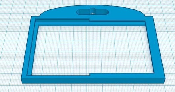 Duplo distintivo suporte lowboy drvr 3D modelos aparelhos thingiverse crachá titular cracha identificação 3d print model - Mito3D