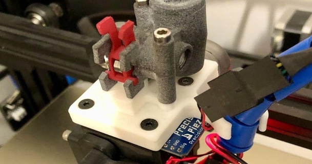 precisionpiezo orion nimble mount creality printers c10l 3D Models Printers Creality Parts & Upgrades hotend carriage 3d print model - Mito3D