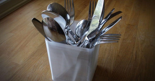 cutlery basket jensa 3D Models Household Kitchen 3d print model - Mito3D