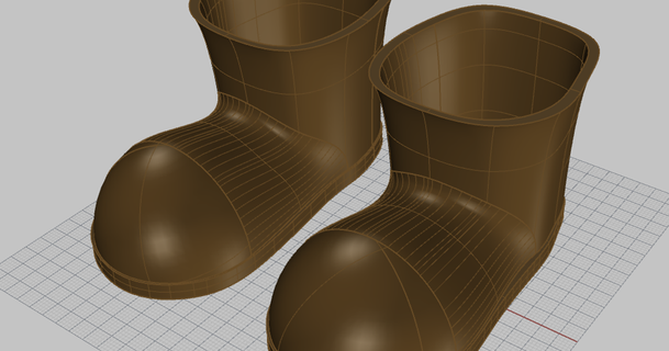 boots jensa 3D Models Costumes & Accessories Props 3d print model - Mito3D