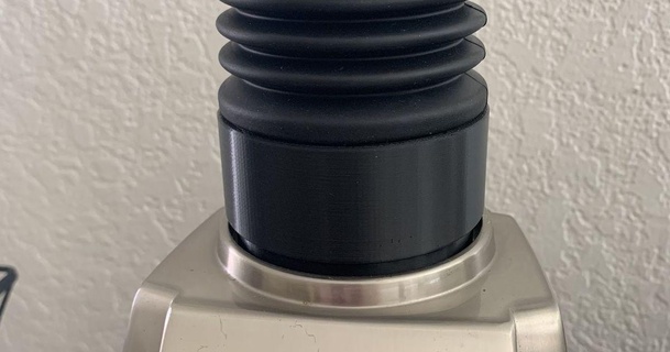 baratza vario forte grinder single dose hopper aliexpress rubber bellows simbungu 3D Models Household Kitchen 3d print model - Mito3D