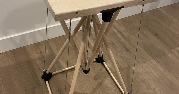 tengrity stool arslovibe  3D Models  Household  Kitchen tensegrity stool  3d print model - Mito3D