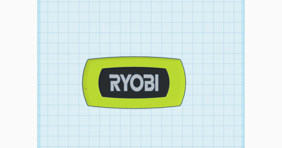 ryobi logo jasondilts 3D Modelli passatempo creatori utensili 3D print model - Mito3D