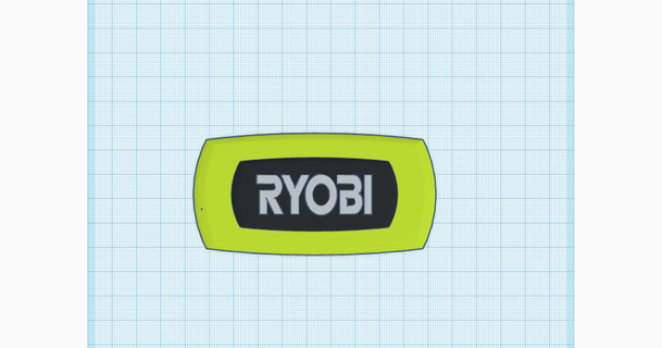 Ryobi logo jasondilts 3D modèles loisir fabricants outils 3d print model - Mito3D