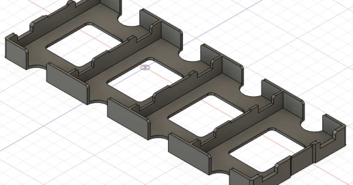 Skipbo kart Kulp destek almansur 3D modeller hobi yapımcılar organizatörler masa oyunları Oyun kağıtları 3D print model - Mito3D