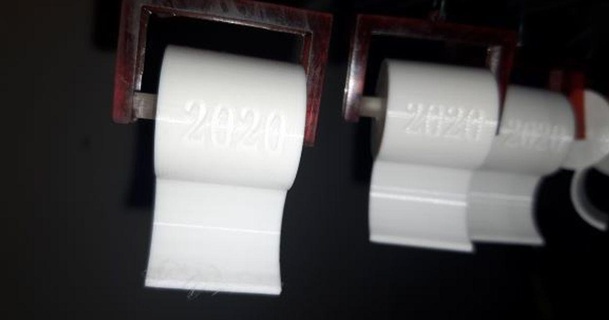 banheiro papel lista 2020 enfeite minik6 3D modelos passatempo fabricantes Ideias thingiverse 3d print model - Mito3D