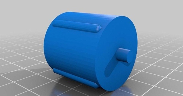 tape roll insert replacement minik6 3D Models Hobby & Makers Other Ideas thingiverse 3d print model - Mito3D