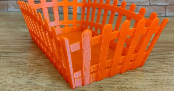 Pascua Resurrección cesta dga 3D modelos casa hogar decoración apoyo petg canasta 3d print model - Mito3D