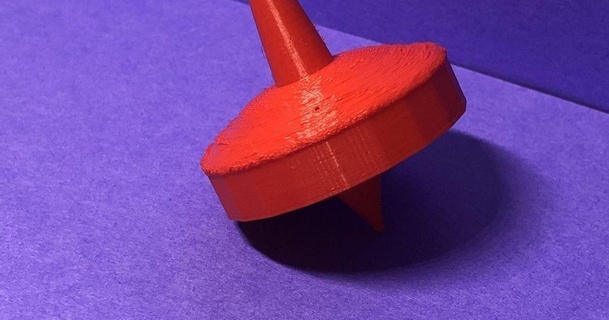 melhor fiação topo flamekitty 3D modelos brinquedos jogos brinquedo girar pião 3d print model - Mito3D