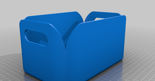 cesta gjlp25 3D modelos casa equipo diseño almacenamiento thingiverse 3d print model - Mito3D