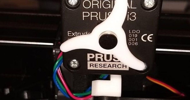 Prusa Extrusion Motor Drehung Indikator Gremei 3D Modelle Drucker Zubehör thingiverse 3d print model - Mito3D