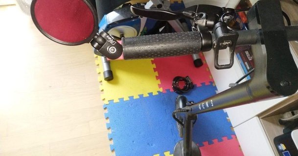 bisiklet ayna adaptör gen3 şevk e scooter alexisfr 3D modeller Spor Dalları dış mekan arka görünüm xiaomim365 3d print model - Mito3D
