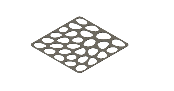 Voronoi Panela ficar pé Andrew 3D modelos casa decoração 3d print model - Mito3D