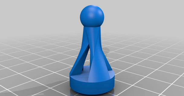 pion Kaiden 3D modèles loisir fabricants idées chose universelle pawn3d 3d print model - Mito3D