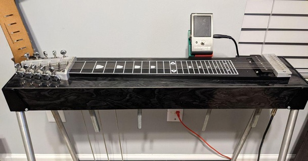 pedal steel tuner mount bach37strad 3D Models Hobby & Makers Music guitar thingiverse guitarpedal 3d print model - Mito3D