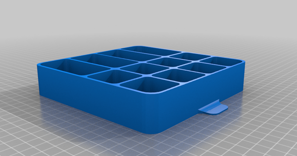 3 clasificado tornillo organizador bach37strad 3D modelos pasatiempo hacedores herramientas thingiverse 3d print model - Mito3D