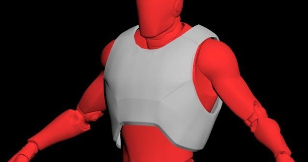 chasseur poitrine gilet armure base destin causegéant 3D modèles costumes accessoires cosplay général destinyGame destiny2 3d print model - Mito3D