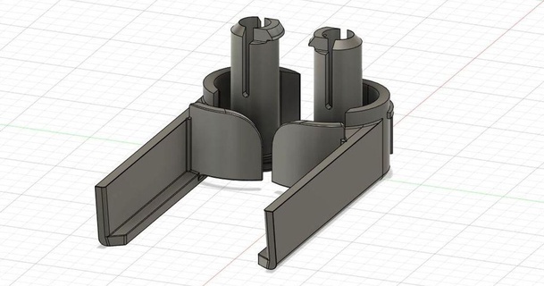 aspirateur vapeur vide gaspillage panier loquets dmtalon 3D modèles Ménage maison équipement loquet chose universelle nettoyeur tapis 3d print model - Mito3D