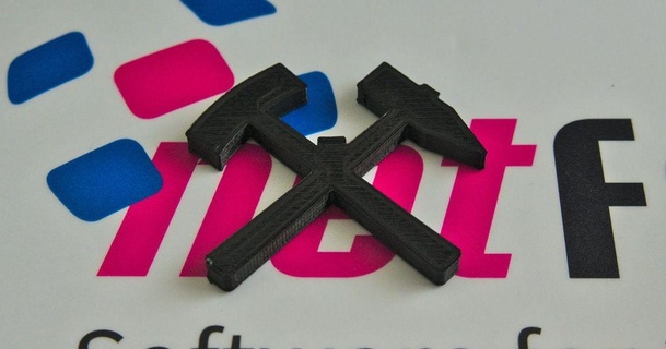 schl Gel fordern Halskette philmacfly 3D Modelle Mode Zubehör Bergbau wählen Hammer thingiverse 3d print model - Mito3D
