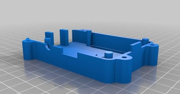 frambuesa pi 2 binario cocina caso funda moscafiloma 3D modelos artilugio ordenadores 3d print model - Mito3D