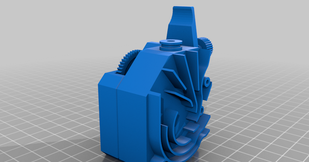 bmg aero directo extrusora cazador rapaces 3D modelos impresoras impresora partes actualizaciones clon thingiverse e3dtitanaero Hermes 3d print model - Mito3D