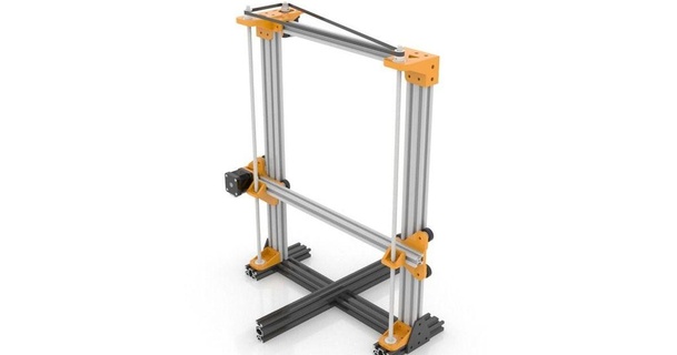 3 wheel carriage raptorhunter 3D Models Printers Other Printer Parts & Upgrades cr10 tarantula ender3 zaxis 3d print model - Mito3D