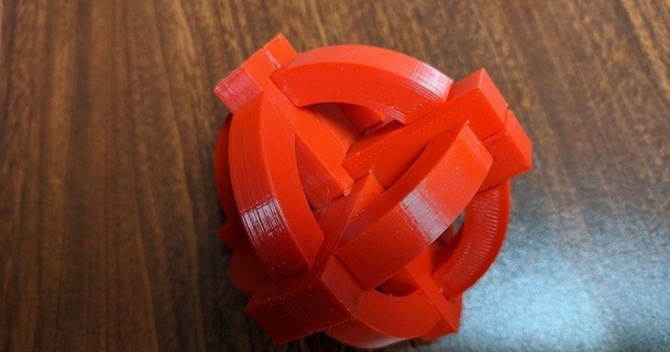 12 trozo entrelazado rompecabezas hermana 3D modelos juguetes juegos Brain teasers 3dpuzzle thingiverse 3d print model - Mito3D