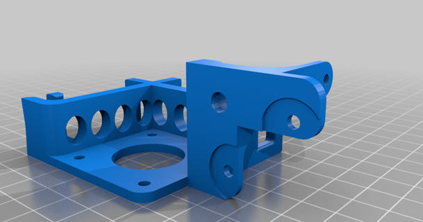 ender direct drive bracket bl touch steriku 3D Models Printers Creality Parts & Upgrades ender3 thingiverse crealityender3 ender3pro 3d print model - Mito3D