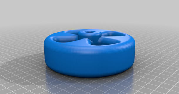 rubbermaid ordures compatible roue sœur 3D modèles Ménage maison équipement chose universelle 3d print model - Mito3D