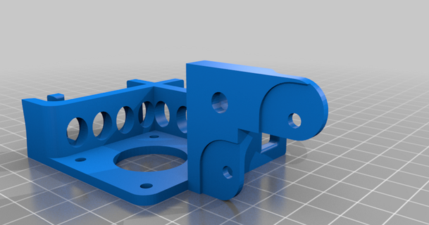 ender 3 direct drive bracket steriku 3D Models Printers Creality Parts & Upgrades thingiverse ender3pro 3d print model - Mito3D