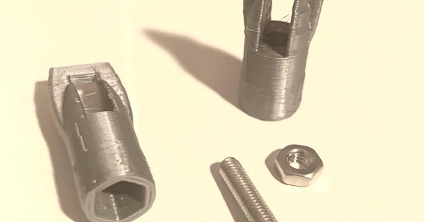 m3 m4 m5 hex nut tool joe 3D Models Hobby & Makers Tools 3d print model - Mito3D