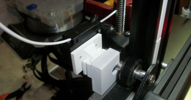 filament runout sensor mount ender 3 kevinshope 3D Models Printers Accessories thingiverse 3d print model - Mito3D
