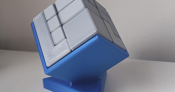 4x4x4 Puzzle Würfel 3dpeter 3D Modelle Spielzeuge Spiele Rätsel Brain teasers Unterstützung 3d print model - Mito3D