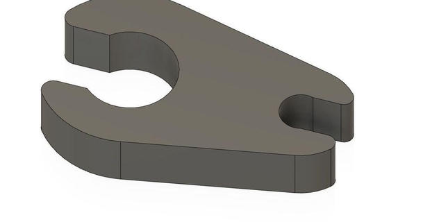 ptfe tubo titular filamento superior 3D modelos impresoras impresora partes actualizaciones 3d print model - Mito3D
