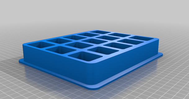 grannies candies educational card trays bradbot 3D Models Learning Other Objects for thingiverse 3d print model - Mito3D