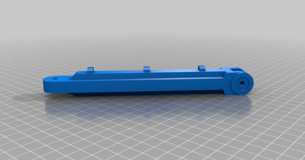 longo braço crixiss 3D modelos 3D impressoras acessórios thingiverse 3d print model - Mito3D