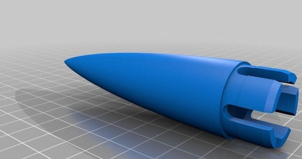 enhanced nose cone rsilvers 3D Models Hobby & Makers Other Ideas thingiverse 3d print model - Mito3D