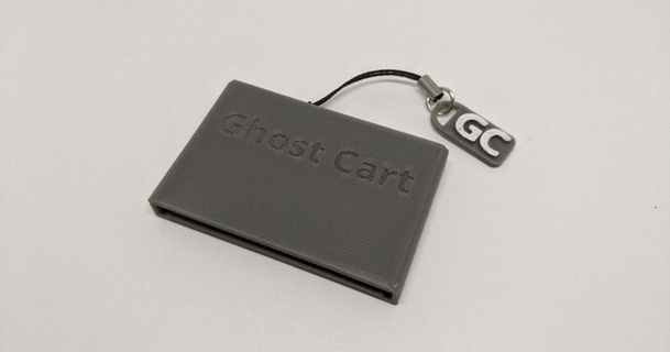 gameboy ghost cart facelesstech 3D Models Gadgets Video Games repro 3d print model - Mito3D