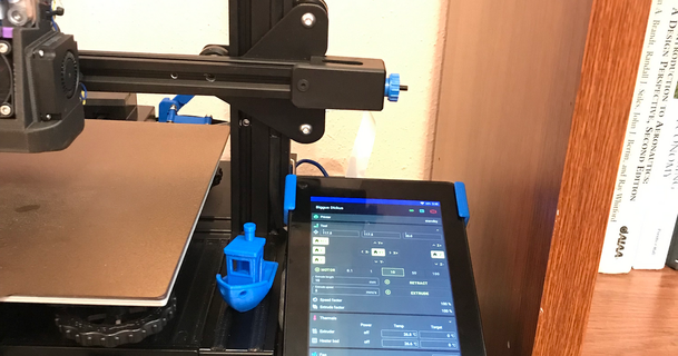 kindle fire 5th gen mount klipper - ender 3 v2 odonnell944 3D Models Printers Creality Parts & Upgrades display amazon creality 3d print model - Mito3D