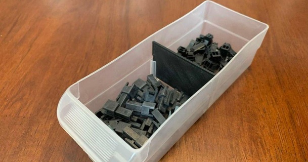 klein Schublade Teiler Normalbär 3D Modelle Haushalt Haus Ausrüstung thingiverse 3d print model - Mito3D