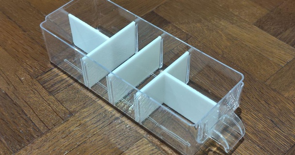 drawer divider simple shape nunuz57 3D Models Hobby & Makers Organizers cogex 3d print model - Mito3D