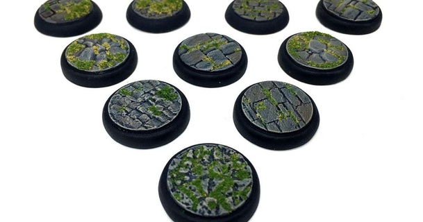 25mm stone recessed miniature bases upinatoms 3D Models Toys & Games Other thingiverse 3d print model - Mito3D