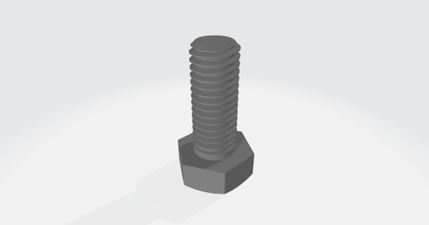 m8x20 - bolt screw g-workz3d 3D Models Hobby & Makers Mechanical Parts nuts workshop parts 3d print model - Mito3D
