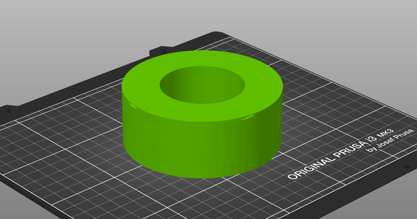 mini Maestro carrete espaciador filamento muestras tpp4 3D modelos impresoras accesorios cabeza 3d print model - Mito3D