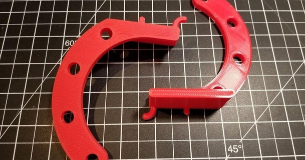 tape holder end pegboard hook tree house 3D Models Hobby & Makers Tools thingiverse 3d print model - Mito3D