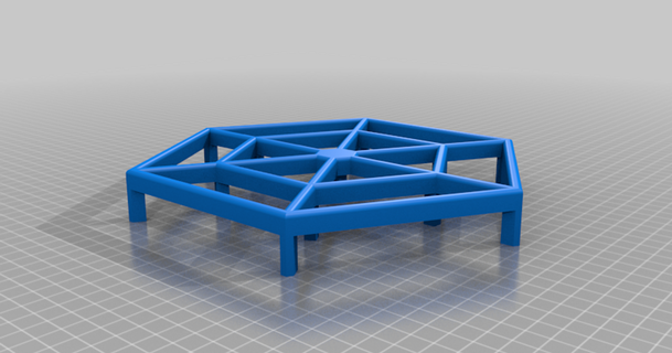 deck trivet outshined 3D Models Household Outdoor & Garden thingiverse 3d print model - Mito3D