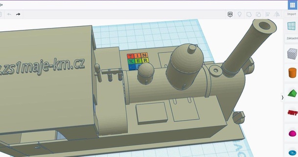 locomotiva giardino linee ferroviarie pavel Cristo 3D Modelli apprendimento 3D oggetti per apprendimento 3d print model - Mito3D