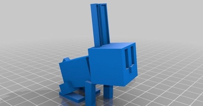 Minecraft tavşanı göbek çukuru indir Bedava stl model printablescom 3d modeller oyuncaklar oyunlar 8bitrabbit 8bit hayvanları figürleri 3d print model - Mito3D