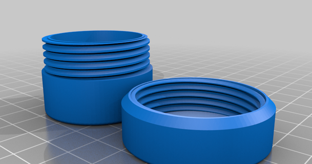 container 315mm inner diameter x 2415mm height shmoee 3D Models Household Other House Equipment thingiverse 3d print model - Mito3D